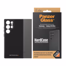 PanzerGlass ® HardCase Black w. D3O® Samsung Galaxy S24 Ultra