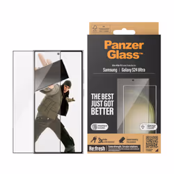 PanzerGlass ® Screen Protector Samsung Galaxy S24 Ultra | Ultra-Wide Fit w. EasyAligner