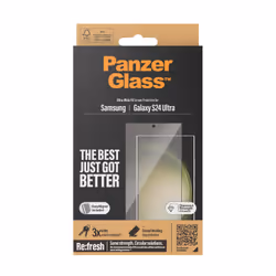 PanzerGlass ® Screen Protector Samsung Galaxy S24 Ultra | Ultra-Wide Fit w. EasyAligner