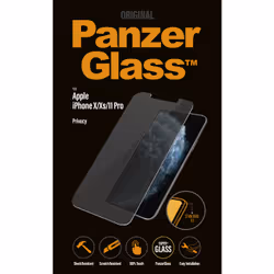 PanzerGlass ® Privacy Screen Protector iPhone 11 Pro | Xs | X | Standard Fit