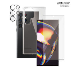 PanzerGlass ® 3-in-1 Pack Samsung Galaxy S23 Ultra
