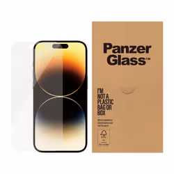 PanzerGlass ® Screen Protector Apple iPhone 14 Pro | Classic Fit, Apple, Apple - iPhone 14 Pro, Dry application, Scratch resi ...