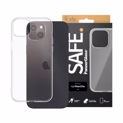 PanzerGlass SAFE. by ® TPU Case Transparent iPhone 15 Plus