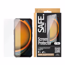 PanzerGlass SAFE. by ® Screen Protector Samsung Galaxy Xcover7 | Xcover6 Pro | Ultra-Wide Fit