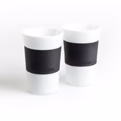 Moccamaster MA020, Set, 0.2 L, Black, White, Porcelain, Mug, Coffee