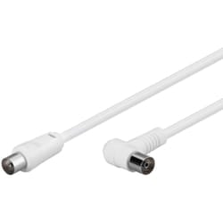 Microconnect COAX015WA coaxial cable 1.5 m IEC White