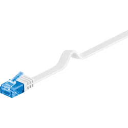 Microconnect V-UTP6A05W-FLAT networking cable White 5 m Cat6a U/UTP (UTP)