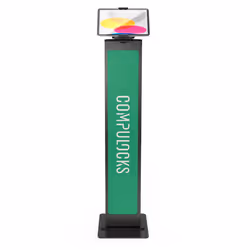 Compulocks Universal Tablet Cling Brandable Floor Stand Black