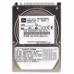 Toshiba 20GB 2.5" 9.5MM HDD