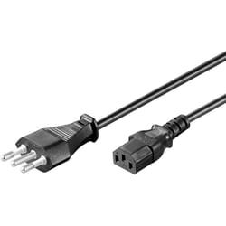 Microconnect PE100450 power cable Black 5 m Power plug type L C13 coupler