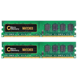 CoreParts MMI0020/1024-KIT2 memory module 2 GB 2 x 1 GB DDR2 667 MHz