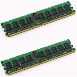 CoreParts MMI0080/8GB, 8 GB, 2 x 4 GB, DDR2, 400 MHz, Green