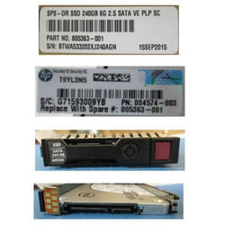 HPE 240GB SATA 6G SFF SC VE PLP