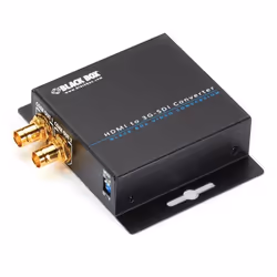 - Ideal for connecting a camera or other source with HDMI output to professional SDI video equipment.- Can be combined with o ...