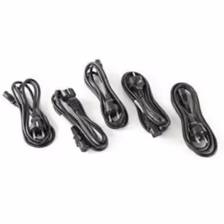 Power Cord. Euro 220V IEC320C13 (set of 5)