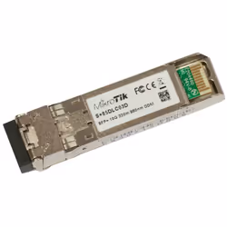 S+85DLC03D is a 10G SFP+ transceiver with a LC connector. 850nm. for up to 300 meter Multi Mode fiber connectionsUnits are te ...