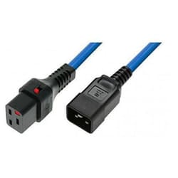 Microconnect PC1376 power cable Blue 3 m C19 coupler C20 coupler