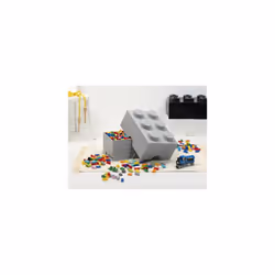 LEGO Storage Brick 6, Red (White)