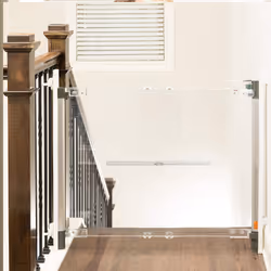 Fred Safety Screw Fit Acrylic Clear-View Baby Safety Gate to Fit Openings 75cm to 100cm