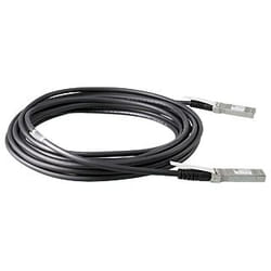 HPE X242 10G SFP+ to SFP+ 7m Direct Attach Copper InfiniBand/fibre optic cable SFP+ Black