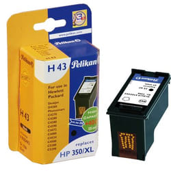Pelikan H43 Ink cartridge HP DeskJet D4260, D4263, D4267, D4360, D4363, D4367 Black