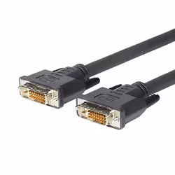 Vivolink PRODVIHD1.5, 1.5 m, DVI-D, DVI-D, Male, Male, Black