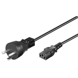 Microconnect PE120430 power cable Black 3 m C13 coupler