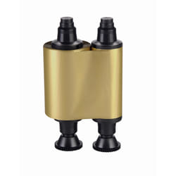 Evolis R2016 Thermal-transfer ribbon gold. 1K pages for Evolis Dualys/