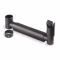 Ergonomic Solutions SpacePole POS Swingarm SP2, 300mm with DuraTilt®, lock ring & Cable Clip, Black, Metal, 10 kg, 54.8 mm, 3 ...