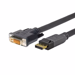 Vivolink PRODPDVI20, 20 m, DisplayPort, DVI-D, Male, Male, Straight