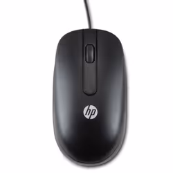 Utilizing the latest optical sensing technology. the HP USB Optical Scroll Mouse records precise motion over a variety of sur ...