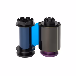 The Evolis RT5F011EAA colour ribbon enables your customers to print high-quality. dual-sided ID cards. The full-colour dye cr ...