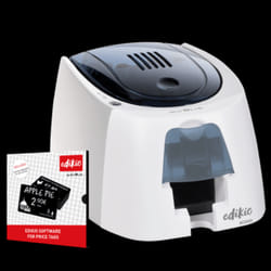 Evolis Edikio Access. single sided. 12 dots/mm (300 dpi). USB. kit (US