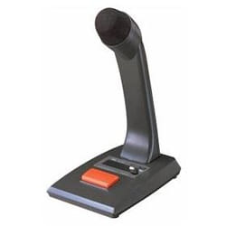 TOA PM-660 microphone Black. Red Table microphone