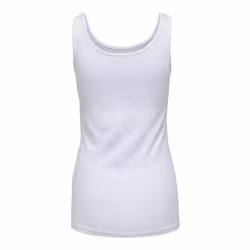 ONLY 15095808 Tank top Round neckline Sleeveless Cotton, Elastane - Additional view 4