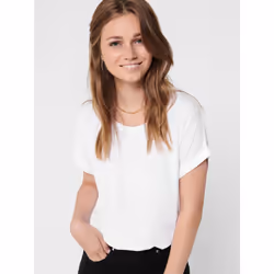 ONLY 15106662 T-shirt Round neckline Short sleeve Elastane, Polyester, Viscose - Additional view 6