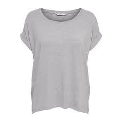 ONLY 15106662 T-shirt Round neckline Short sleeve Elastane, Polyester, Viscose