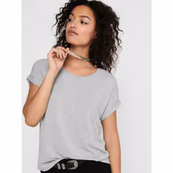 ONLY 15106662 T-shirt Round neckline Short sleeve Elastane, Polyester, Viscose - Additional view 6