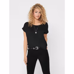 ONLY 15106662, T-shirt, Adult, Female, Grey, Dark Grey Melange, M