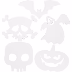 Creativ Company 234610, Carton, White, Boy/Girl, Halloween, 250 mm, 170 mm