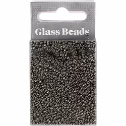 Creativ Company 686730 beads Round bead Glass Grey