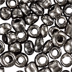 Creativ Company 686730 beads Round bead Glass Grey