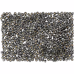 Creativ Company 686740, Glass, Black, Round bead