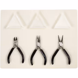 Creativ Company 13013, Adult, Straight cut, Set, Black, Art & Craft scissors, 3 pc(s)