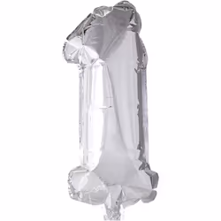 Creativ Company 59185, Toy balloon, Foil, Silver, Theme party, Modeling balloon, 8 yr(s)