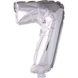 Creativ Company 59191, Toy balloon, Foil, Silver, Theme party, Modeling balloon, 8 yr(s)