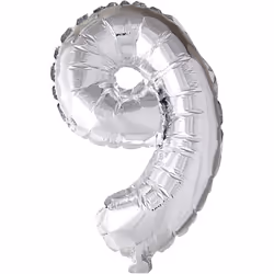 Creativ Company 59193, Toy balloon, Foil, Silver, Theme party, Modeling balloon, 8 yr(s)
