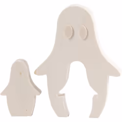 Creativ Company 2in1 Figure, Beige, Wood, 2 pc(s), 90 mm, 20 mm, 115 mm