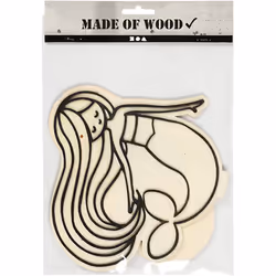 Creativ Company 791956 decorative statue/figurine Wood Ethylene-vinyl acetate (EVA) foam, Wood