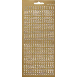 Creativ Company 170220 decorative sticker Gold